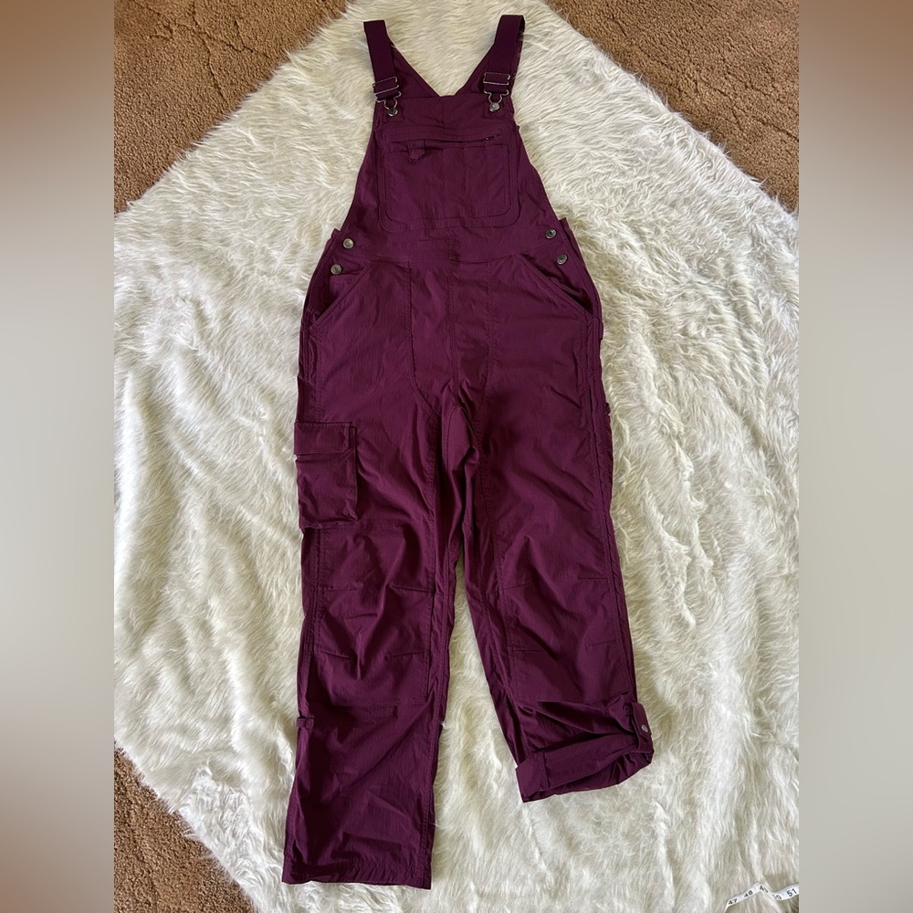 Duluth Trading Co Heirloom Gardening Overall Bibs Purple